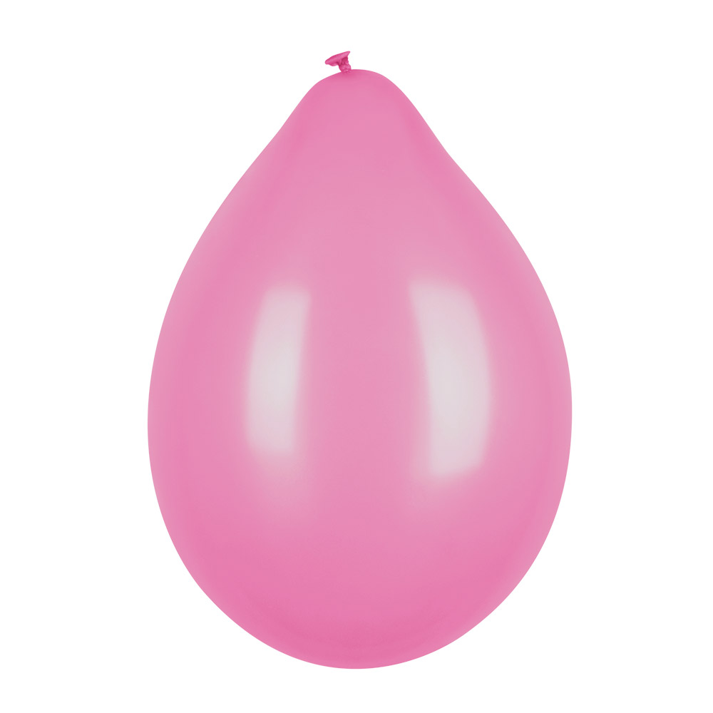 Metallic ballon roze