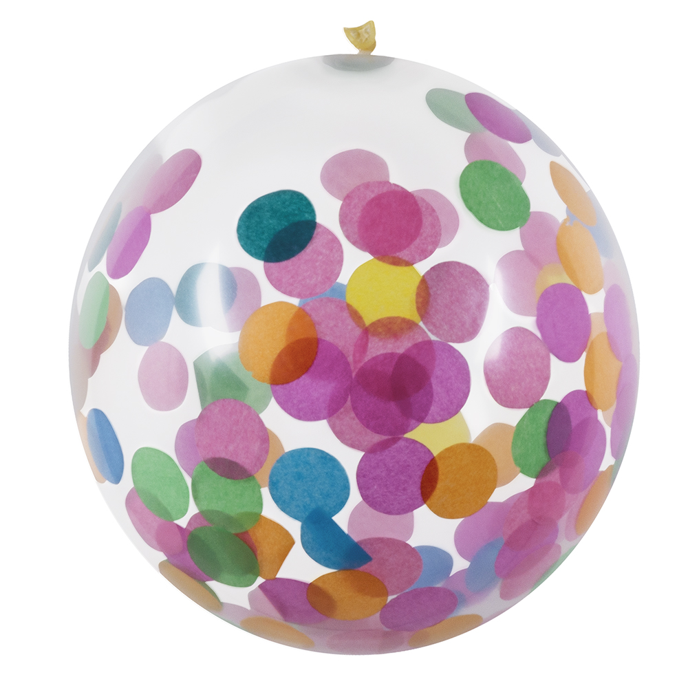 Multicolor confetti ballonnen kopen